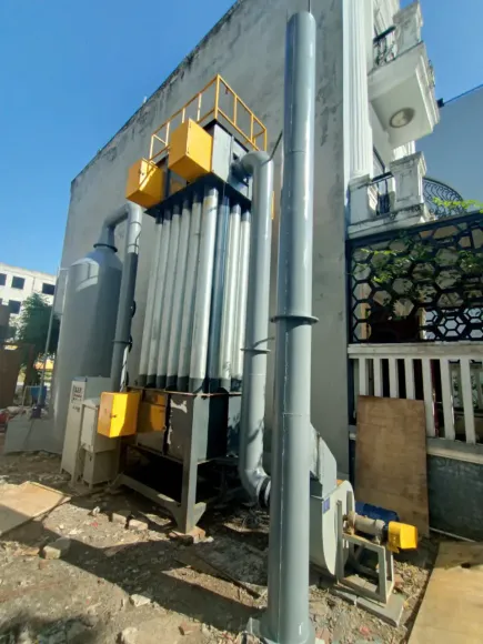 HỆ THỐNG SỬ LÝ KHÓI THẢI DẠNG TĨNH ĐIỆN