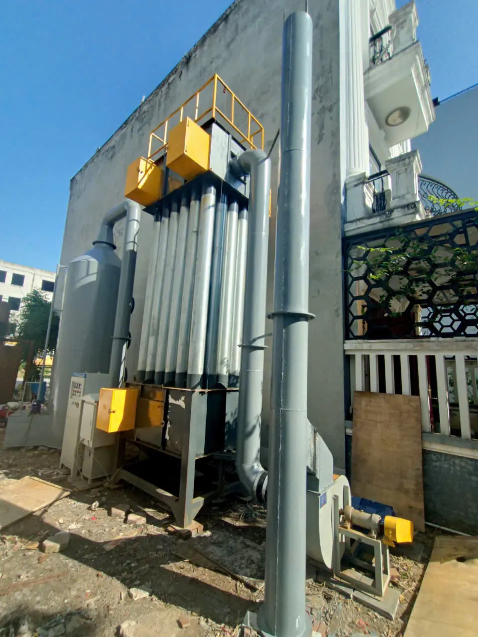 HỆ THỐNG SỬ LÝ KHÓI THẢI DẠNG DẠNG TĨNH ĐIỆN